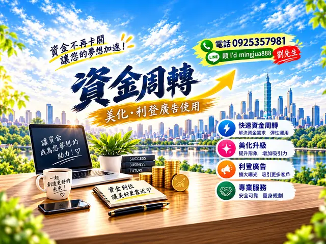 需要資金幫忙？讓周轉更輕鬆