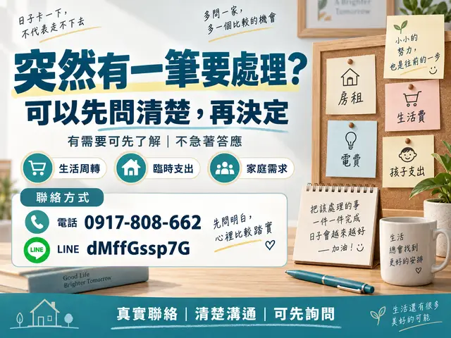 多元資金方案資訊