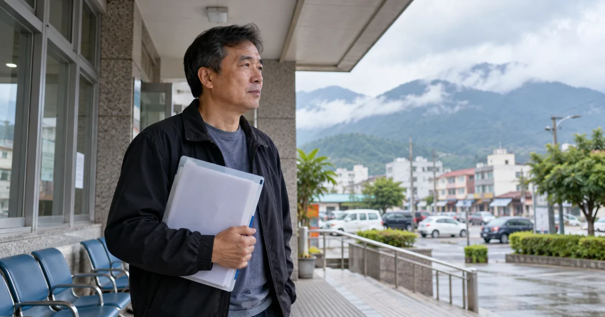 花蓮家屬整理文件準備詢問急難救助