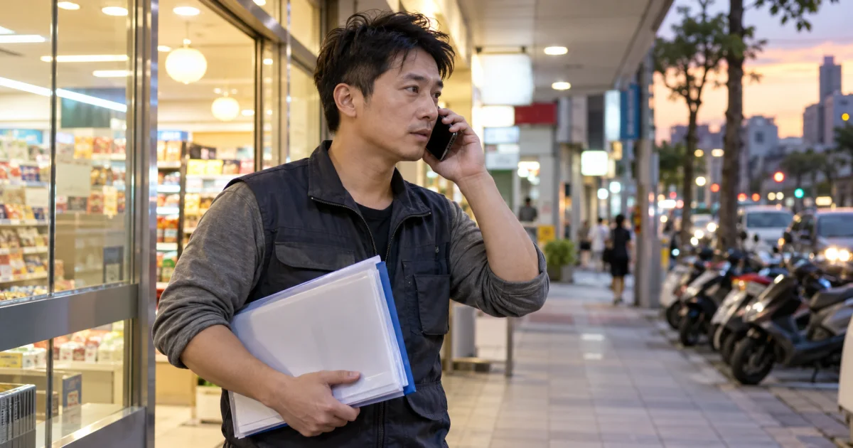 男子停止可疑申貸流程並聯繫正式銀行窗口