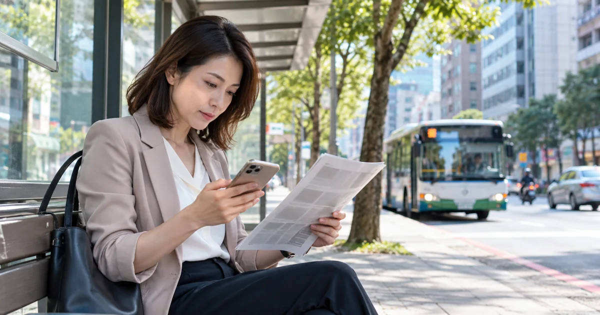 上班族閱讀跨業信用資訊交換的新聞