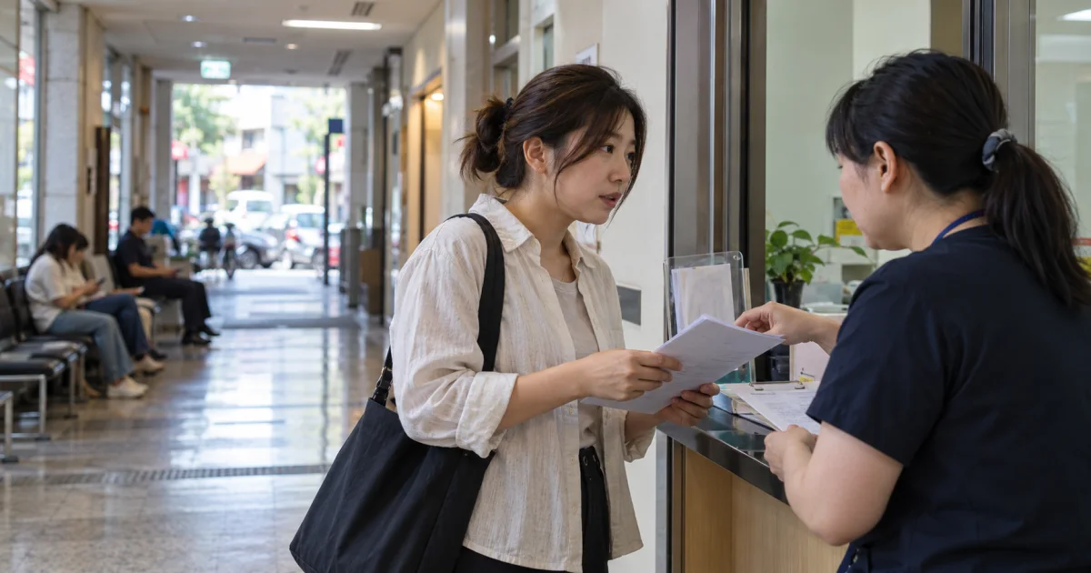 女性小商家尋找正式查核窗口的生活情境