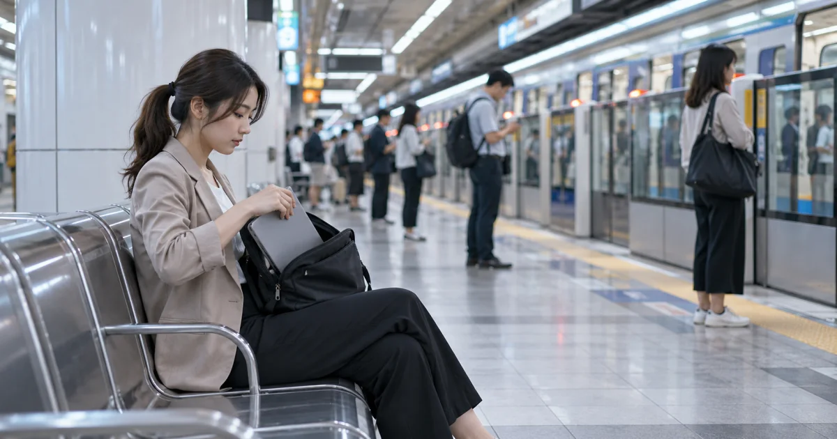 通勤者整理申貸時間表並妥善收存文件