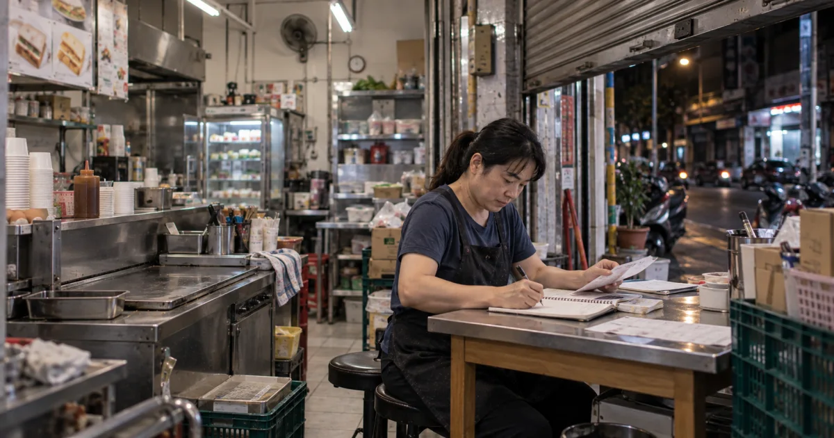早餐店早上排隊排到門口,老闆娘晚上算完帳只想問:錢到底去哪裡了?