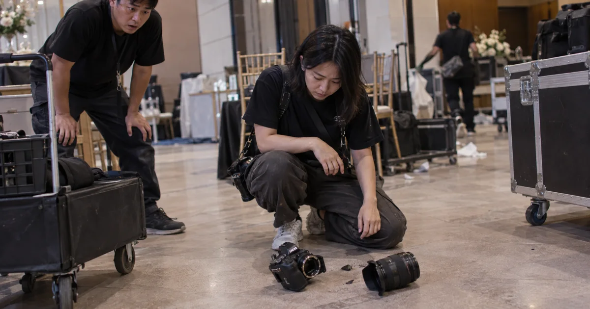 婚禮明天要拍,相機今天摔了:維修單還沒出來,客戶已經傳「明天見喔」
