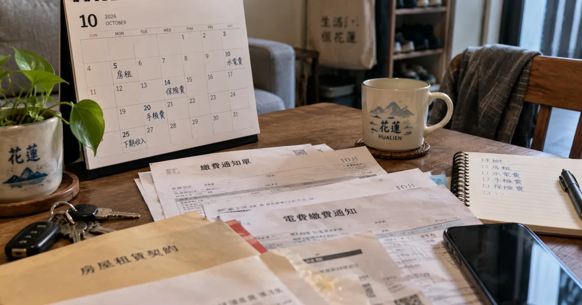 花蓮急用錢時先別只問額度:短期缺口怎麼算?